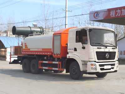 50-120米16方东风后双桥多功能喷雾降尘车CLW5250TDYD5型